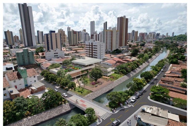 Projeto prevê costrução de Parque Linear às margens do Rio Jaguaribe, em João Pessoa