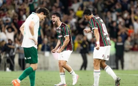 Fluminense encerra jejum e bate Palmeiras de virada no Brasileirão