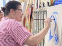 Encontro reúne mais de 30 artistas visuais na Praça São Francisco, no Centro Histórico de João Pessoa
