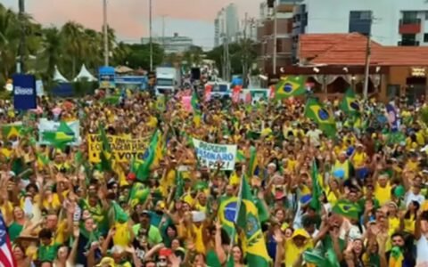 No 7 de Setembro, Fábio Lopes lidera mega carreata da direita na Paraíba