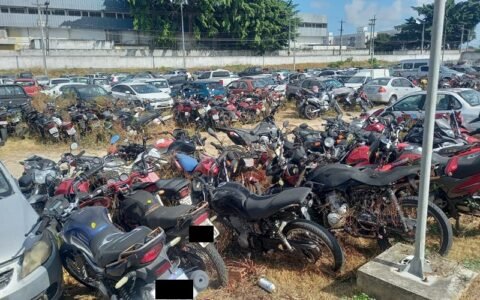 Detran-PB realiza leilão eletrônico com 514 lotes de veículos e visitação começa nesta terça